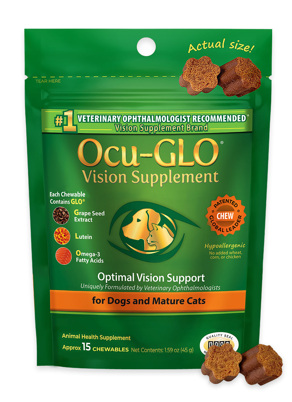 Ocu-GLO<sup>®</sup> Chewables (15 Ct)